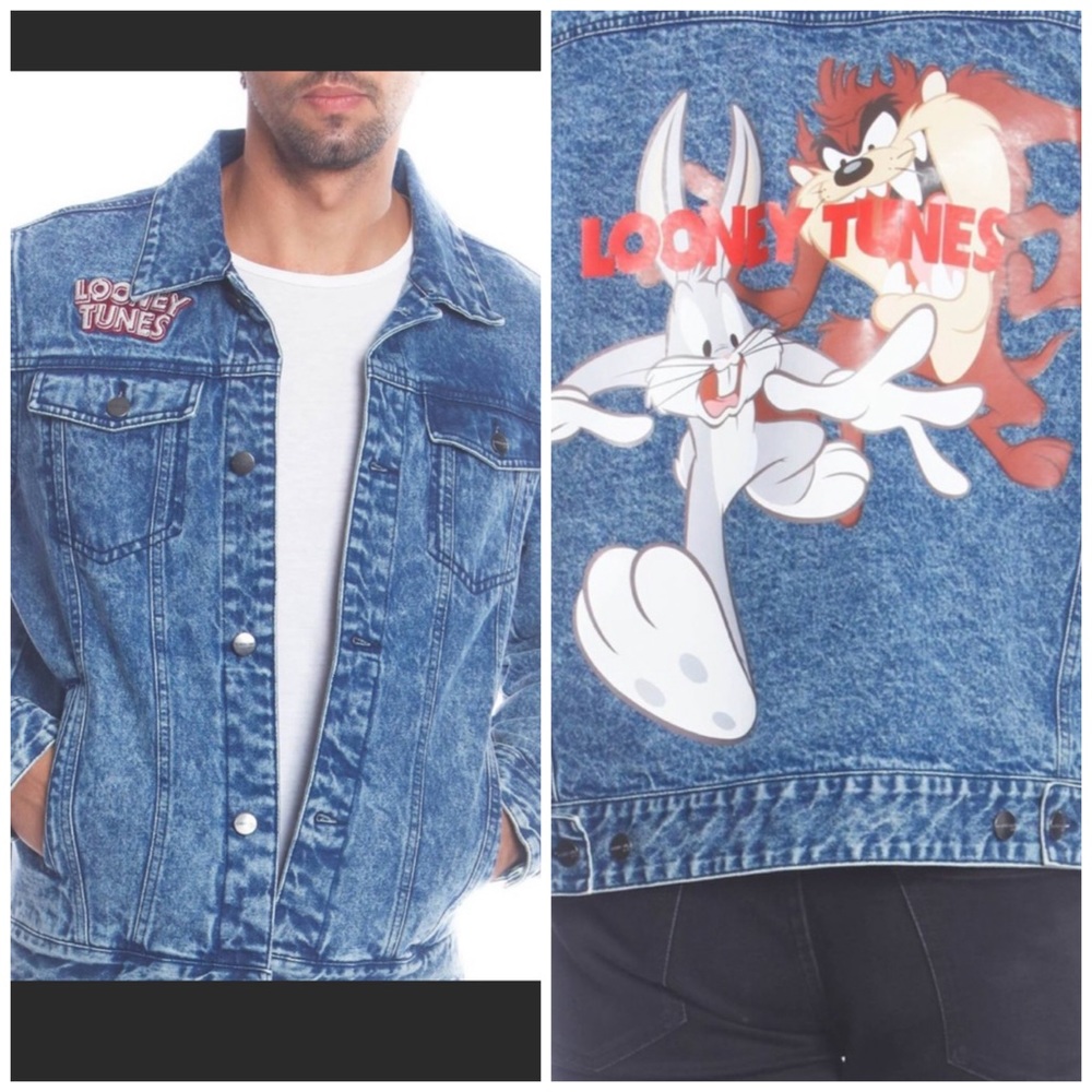 Unisex Denim Looney Tunes Jacket (L)